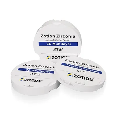 98mm Cad Cam Fiaclóireachta Zirconia Bloc