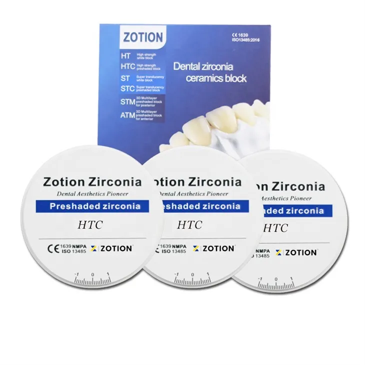 Dental Material VHF Cad Cam Dental Zirconia Blank